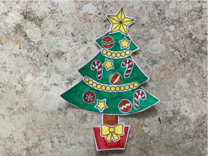 printable christmas tree craft