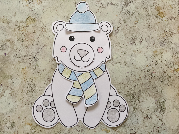 polar bear craft for kids