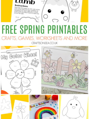 free spring printables for kids