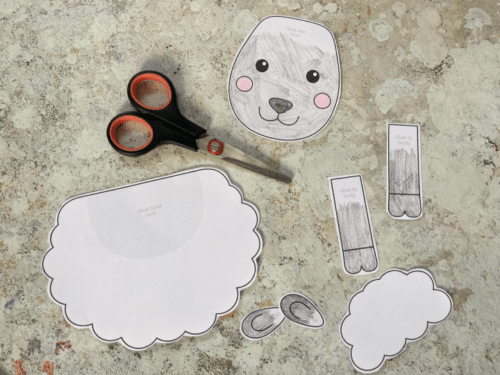 Build A Lamb Craft (FREE Printable) - Crafts on Sea