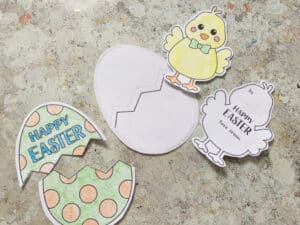 Printable Easter Cards to Color (FREE Chick and Egg Designs) - Crafts ...