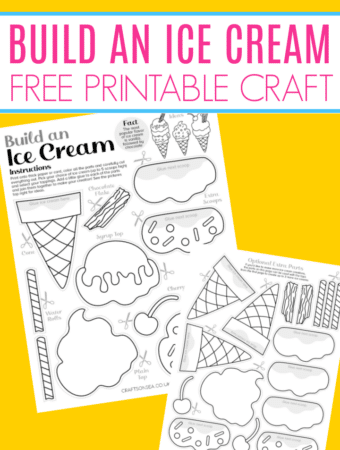 ice cream craft printable free