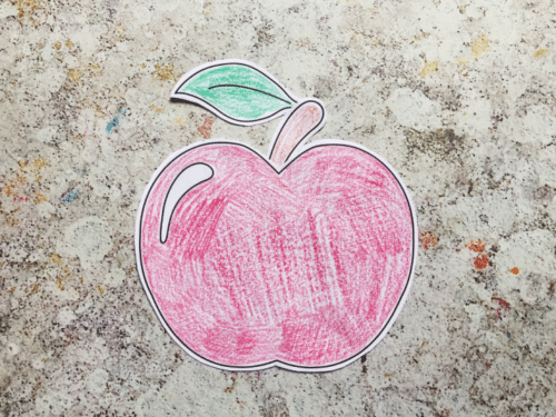 FREE Build An Apple Craft Printable - Crafts on Sea