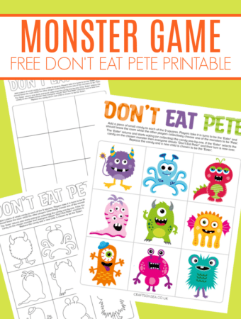free printable monster game dont eat pete