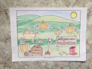 pumpkin craft for kids