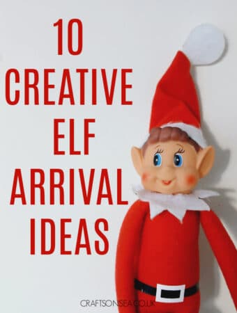 elf arrival ideas
