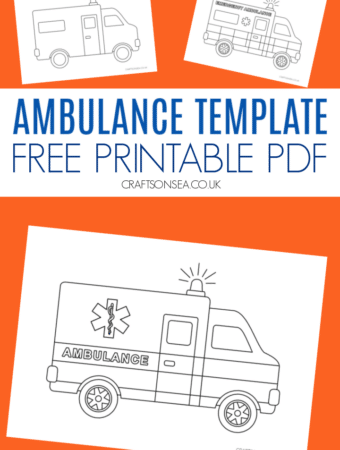 ambulance template printable