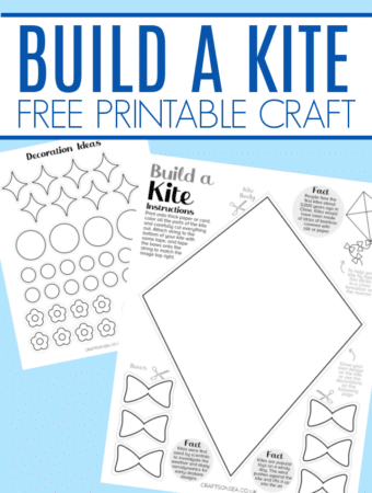 kite printable craft