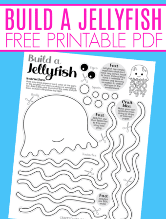 build a jellyfish craft printable