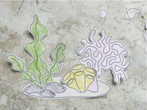 Coral Reef Craft: FREE Printable - Crafts on Sea