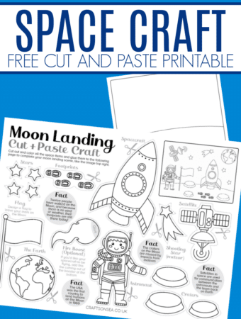 cut and paste space craft free printable