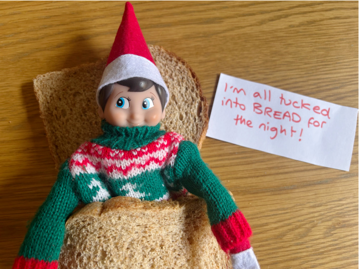 quick elf idea bread blanket