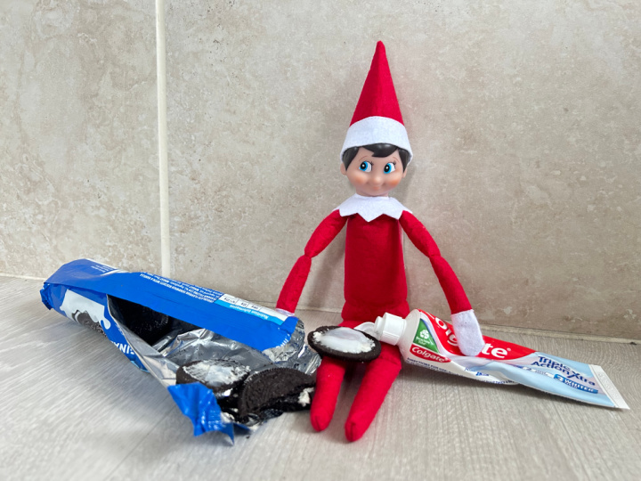 elf toothpaste oreo prank