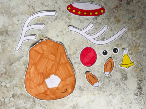 cut out reindeer craft easy christmas activity for kids