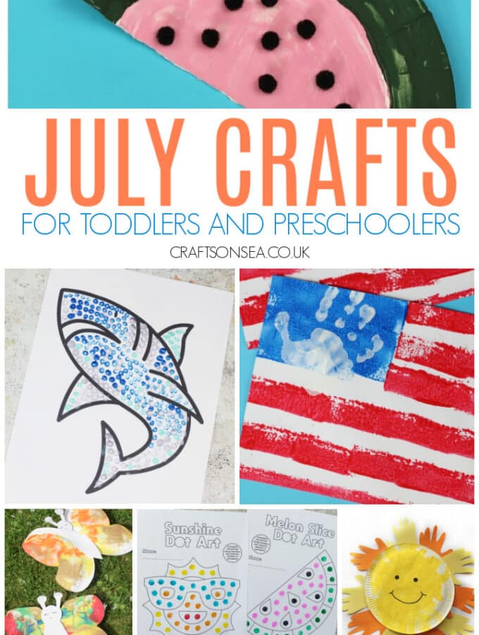 july craft ideas for toddlers and preschoolers to make including sharks fourth of july sun and picnic crafts