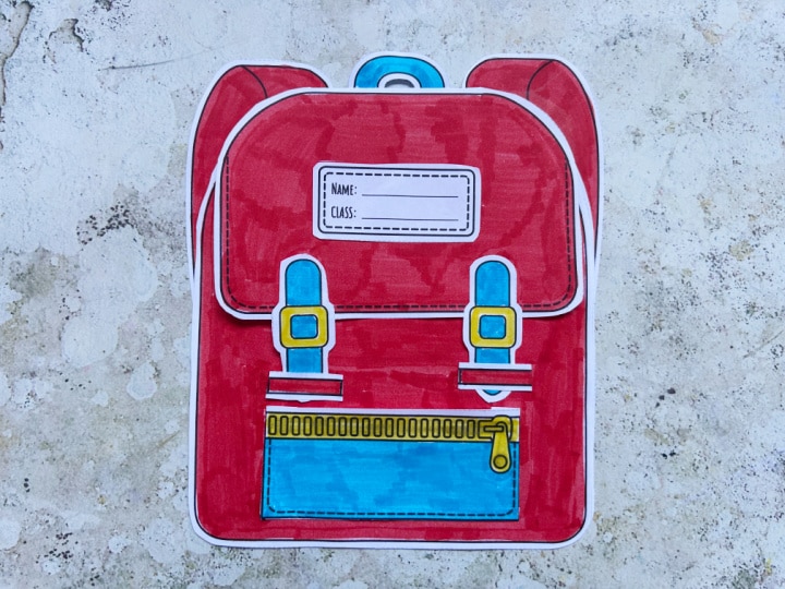 adding buckles and front pocket to backpack craft